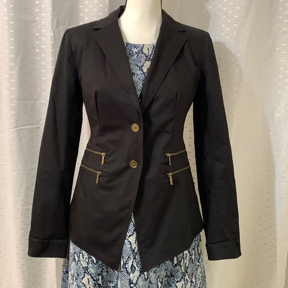 MICHAEL Michael Kors Jackets & Blazers - 🌟Host Pick✨MICHAEL Michael Kors-Asymmetrical Fitted Blazer EUC